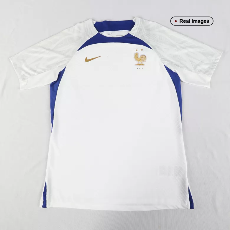 Camiseta Auténtica Manga Corta Francia 2022 Pre-Partido Entrenamiento Hombre - Versión Jugador - camisetasfutbol