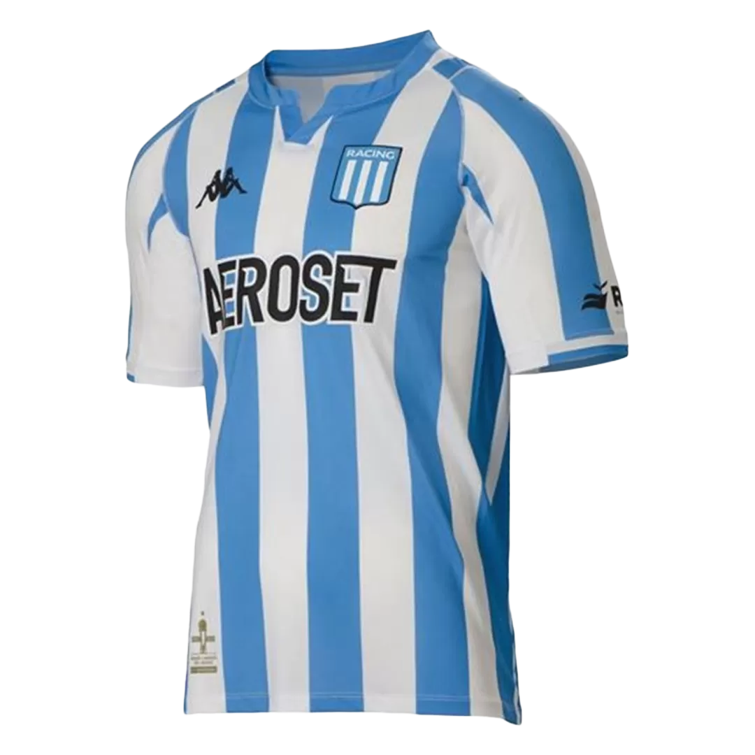 Camiseta Racing Club de Avellaneda 2022/23 Primera Equipación Local Hombre  Kappa - Versión Replica 