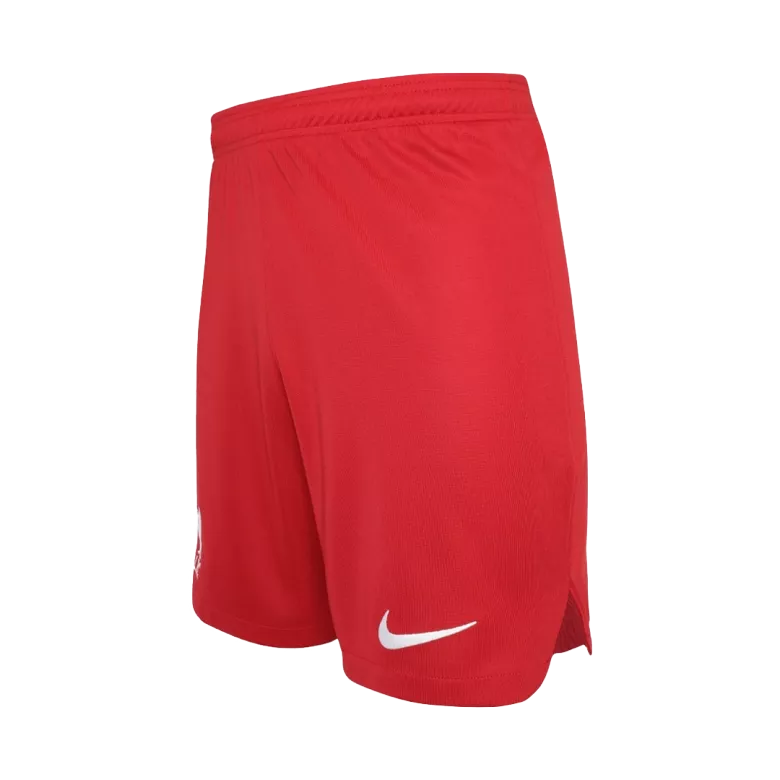 Conjunto Completo Liverpool 2022/23 Primera Equipación Local Hombre (Camiseta + Pantalón Corto + Calcetines) Nike - camisetasfutbol