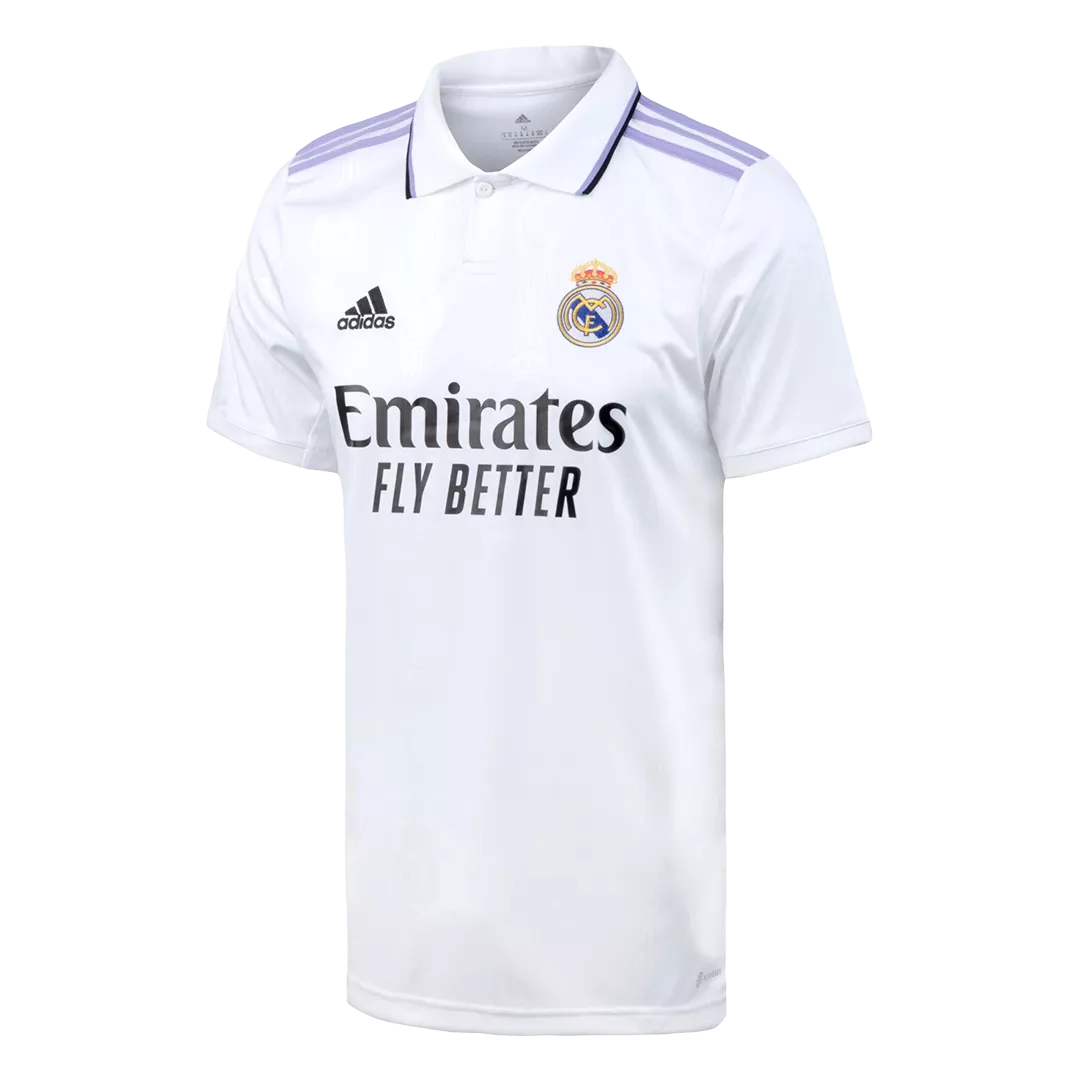 Camiseta de Futbol Local Real Madrid 2022/23 para Hombre - Version Replica Personalizada - camisetasfutbol
