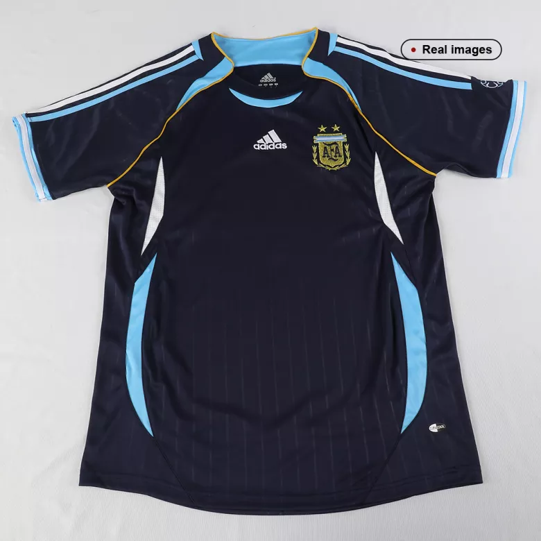 Camiseta Retro 2006 Argentina Segunda Equipación Visitante Hombre - Versión Hincha - camisetasfutbol