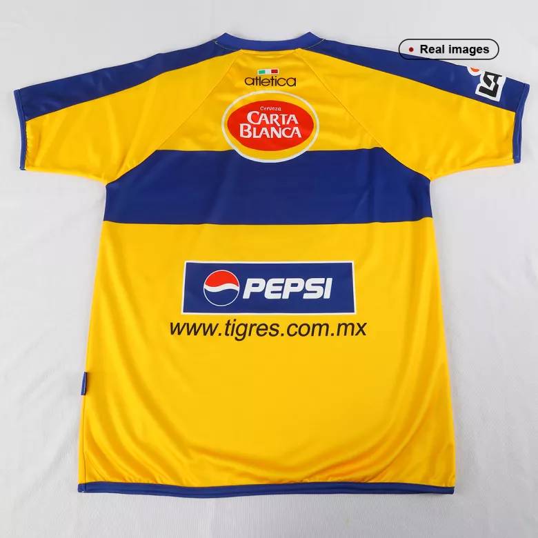 Camiseta Retro 2001/02 Tigres UANL Primera Equipación Local Hombre - Versión Hincha - camisetasfutbol