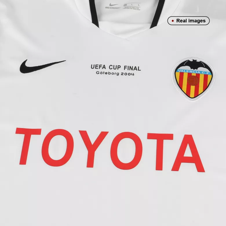 Camiseta Retro 2003/04 Valencia Primera Equipación Local Hombre - Versión Hincha - camisetasfutbol