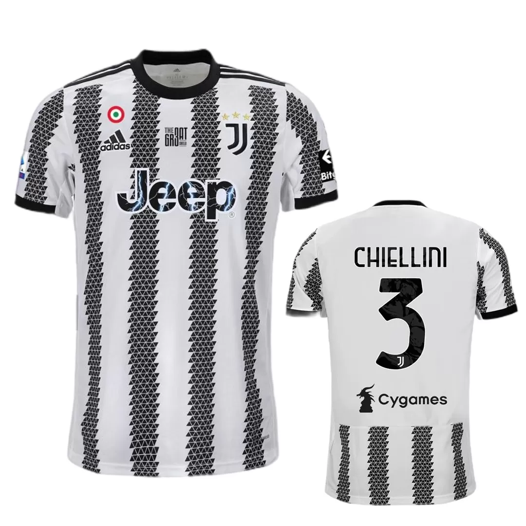 Camiseta Futbol de Local Juventus 2022/23 CHIELLINI #3 | CamisetasFutbol.cn