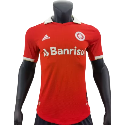 Camiseta Auténtica Manga Corta SC Internacional 2022/23 Primera Equipación Local Hombre - Versión Jugador - camisetasfutbol