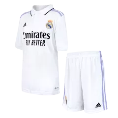 Equipaciones de fútbol para Niño Real Madrid 2022/23 - de Local Futbol Kit Personalizados - camisetasfutbol