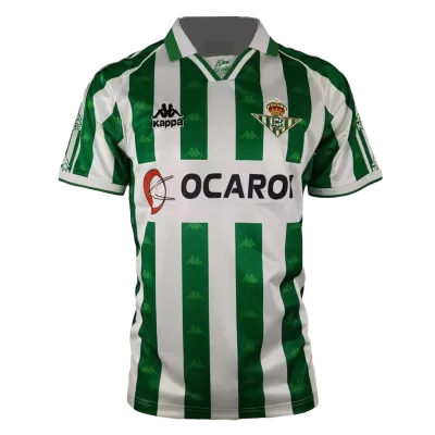 Camiseta Retro 1995/96 Real Betis Primera Equipación Local Hombre - Versión Hincha - camisetasfutbol