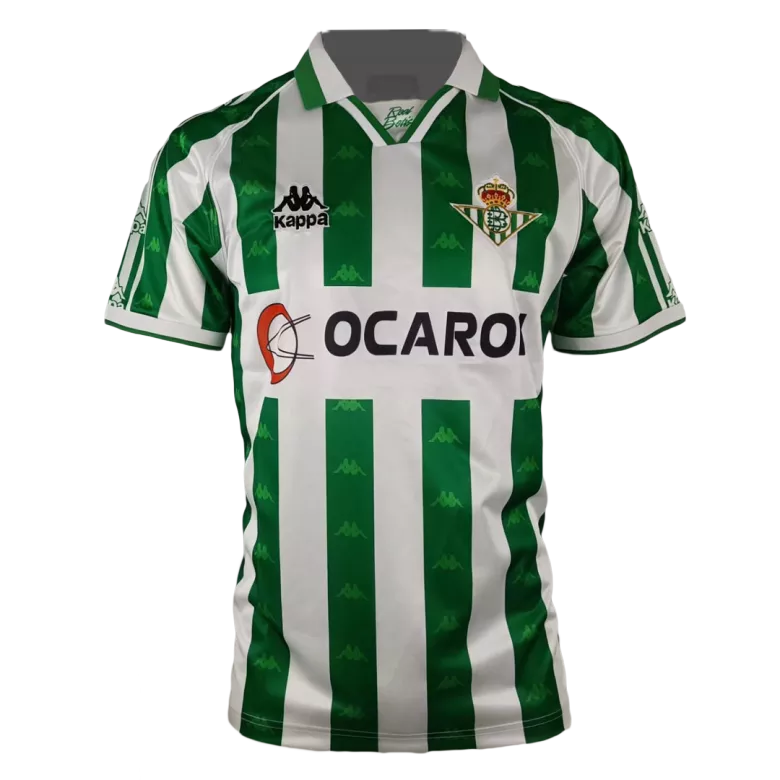 Camiseta Retro 1995/96 Real Betis Primera Equipación Local Hombre - Versión Hincha - camisetasfutbol
