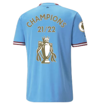 Camiseta de Futbol Local Manchester City 2022/23 para Hombre - Version Replica Personalizada - camisetasfutbol