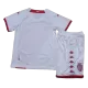 Miniconjunto AS Monaco FC 2022/23 Primera Equipación Local Niño (Camiseta + Pantalón Corto) Kappa - camisetasfutbol