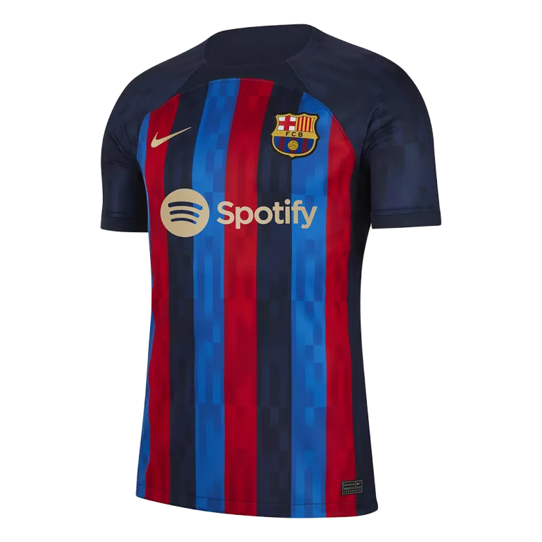 Camiseta Futbol Local de Hombre Barcelona 2022/23 con Número de PEDRI #8 - camisetasfutbol