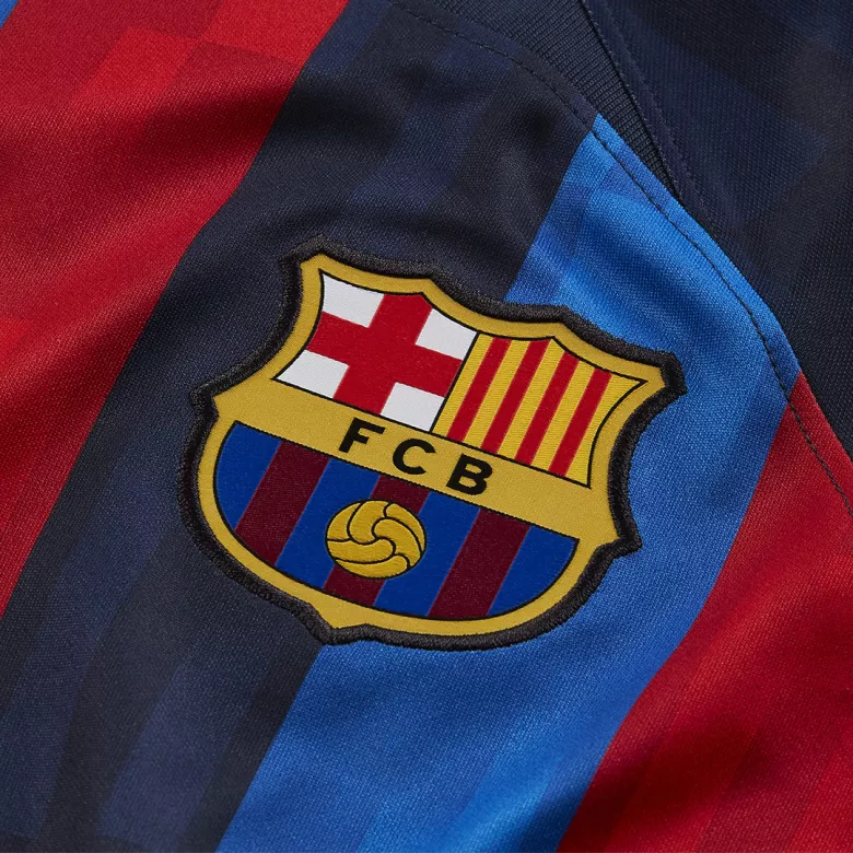 Camiseta Futbol Local de Hombre Barcelona 2022/23 con Número de F. DE JONG #21 - camisetasfutbol