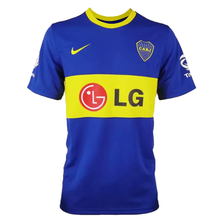 Camiseta Retro 2010/11 Boca Juniors Primera Equipación Local Hombre - Versión Hincha - camisetasfutbol