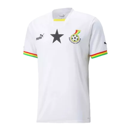 Camiseta Ghana 2022 Primera Equipación Local Hombre - Versión Hincha - camisetasfutbol