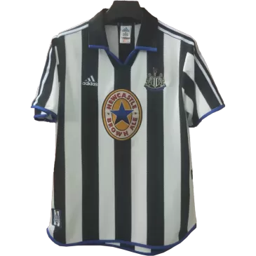 Camiseta Retro 1999/00 Newcastle United Primera Equipación Local Hombre Adidas - Versión Replica - camisetasfutbol