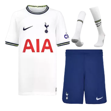 Conjunto Completo Tottenham Hotspur 2022/23 Primera Equipación Local Hombre (Camiseta + Pantalón Corto + Calcetines) Nike - camisetasfutbol