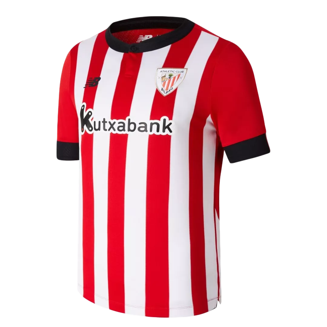 Camiseta Athletic Club de Bilbao 2022/23 Primera Equipación Local Hombre NewBalance - Versión Replica - camisetasfutbol