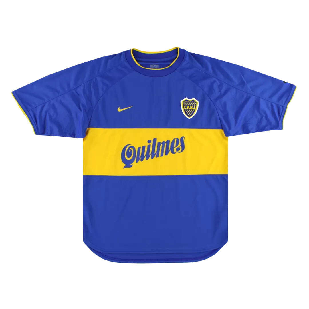 Retro 2000/01 Boca Juniors Primera Equipación Local Hombre Nike - Versión Replica | CamisetasFutbol.cn