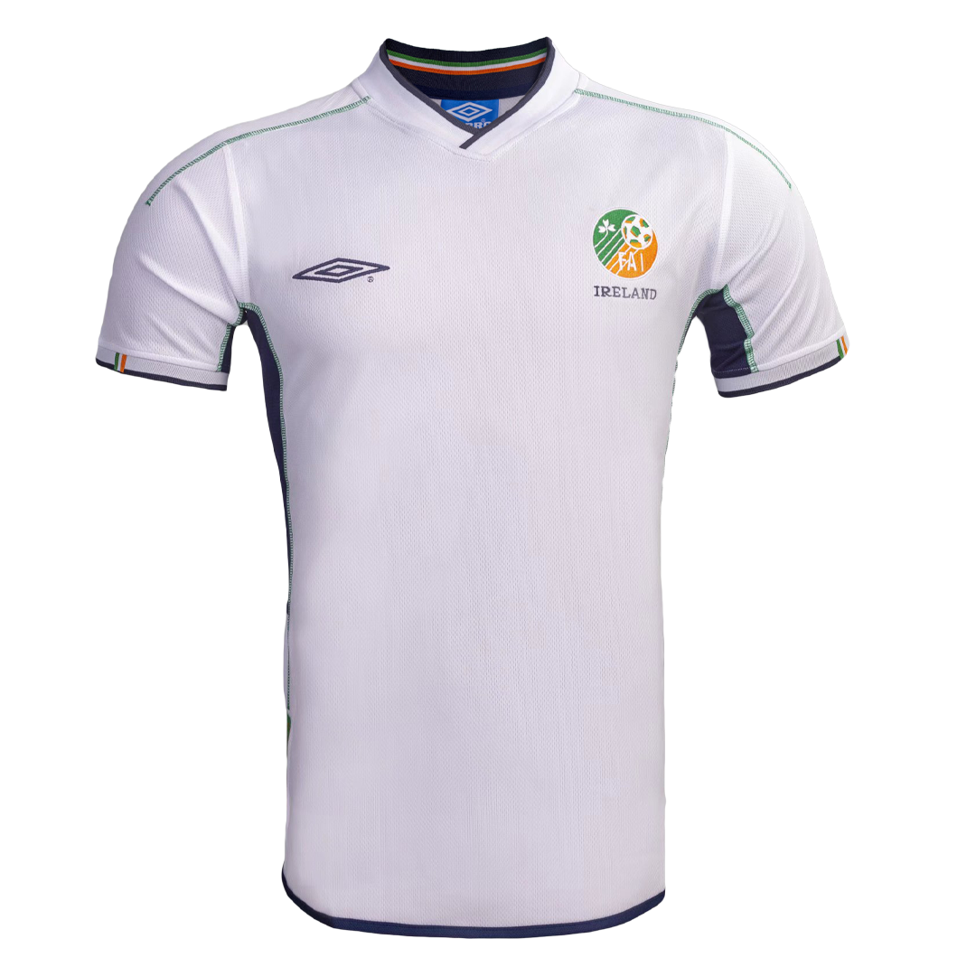 Camiseta de fútbol retro de Irlanda o EIRE.