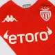 Camiseta AS Monaco FC 2022/23 Primera Equipación Local Hombre Kappa - Versión Replica - camisetasfutbol