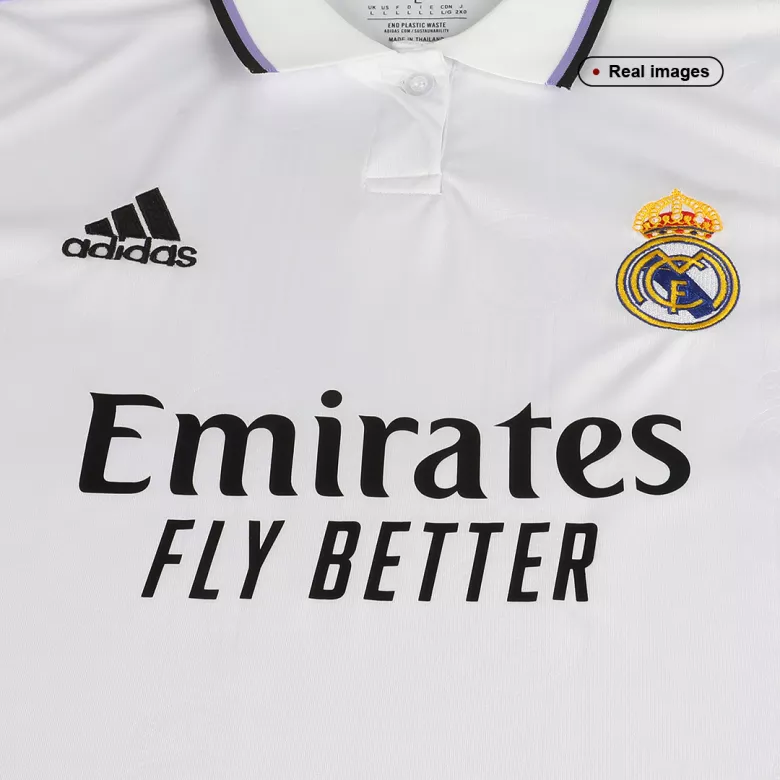 Camiseta Real Madrid 2022/23 Primera Equipación Local Mujer - Versión Hincha - camisetasfutbol