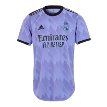 Camiseta Authentic de Fútbol Personalizada 2ª Real Madrid 2022/23 - camisetasfutbol
