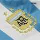 Tres Estrellas Miniconjunto Completo Argentina 2022 Primera Equipación Local Niño (Camiseta + Pantalón Corto + Calcetines) Adidas - camisetasfutbol
