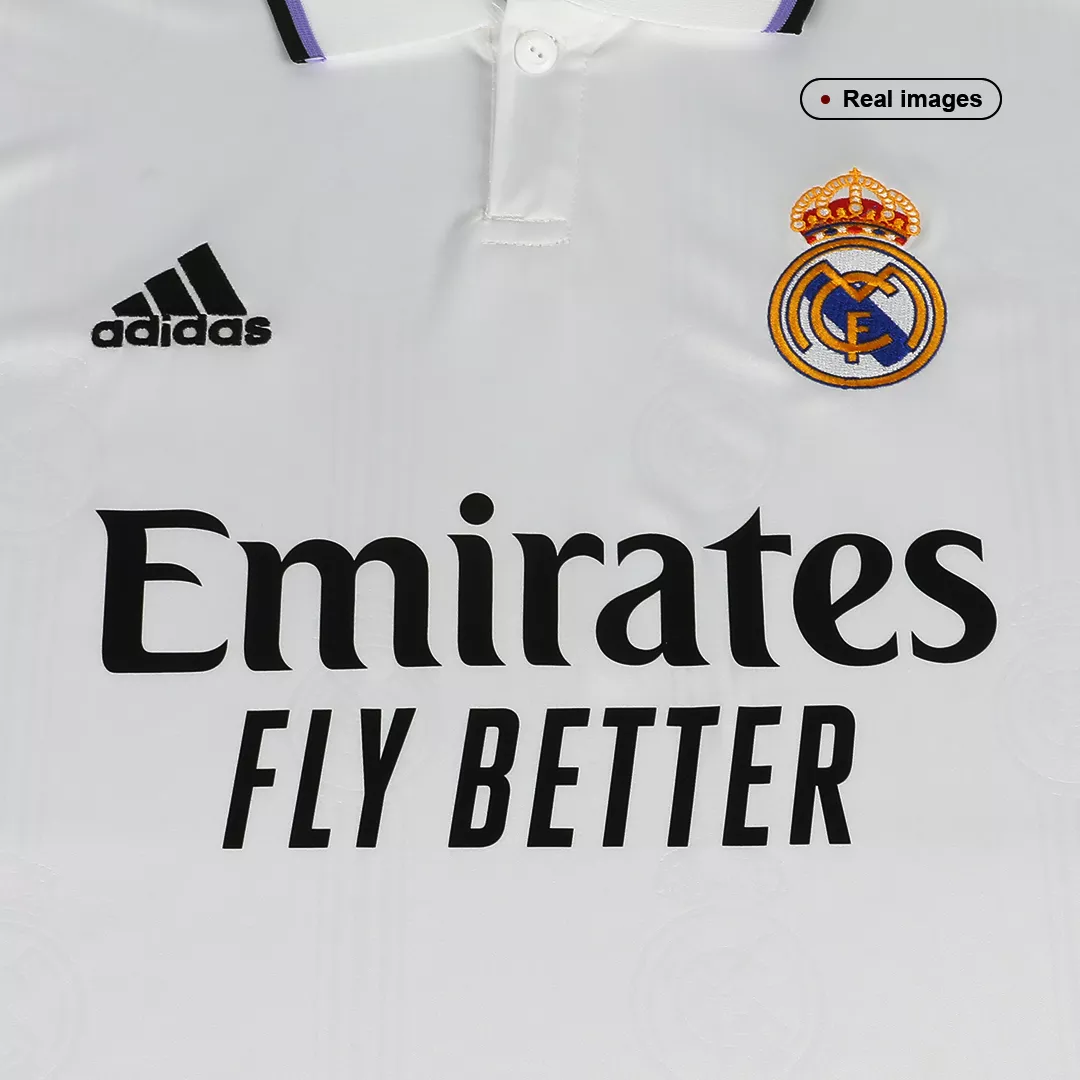 Camiseta de Futbol Local Real Madrid 2022/23 para Hombre - Version Replica Personalizada - camisetasfutbol