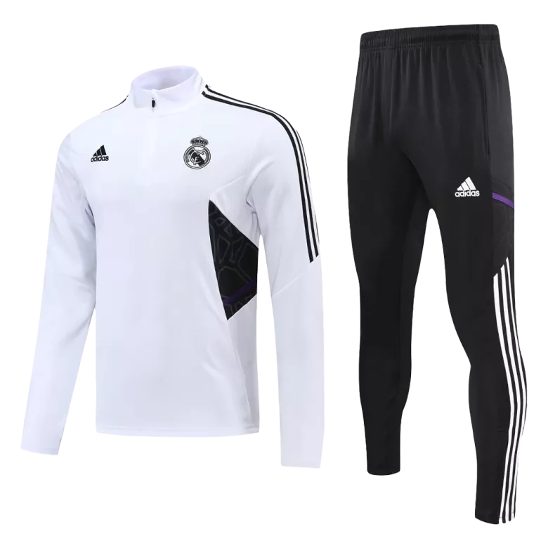 Conjunto Entrenamiento Real Madrid 2022/23 Hombre (Chándal de Media  Cremallera + Pantalón) Adidas