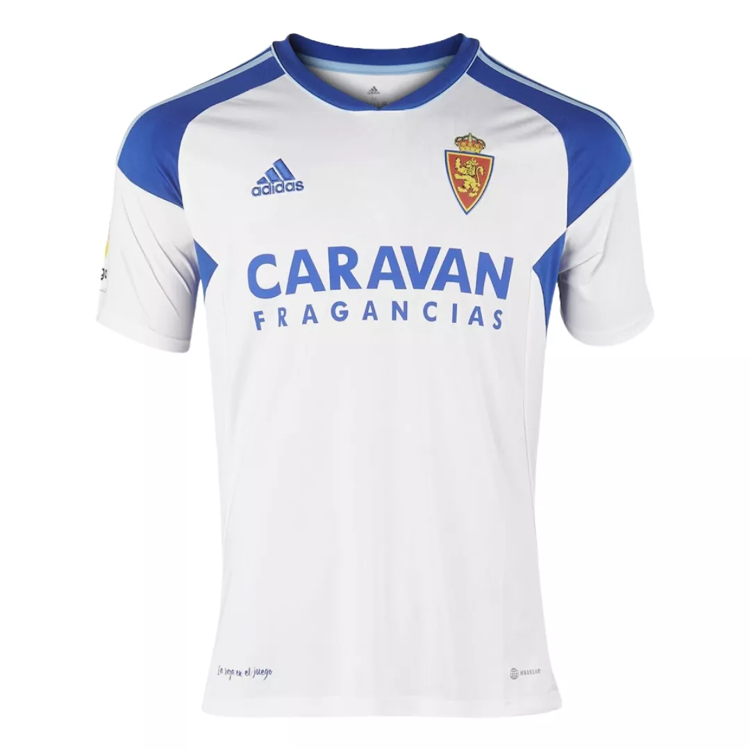 Camiseta de Futbol Local Real Zaragoza 2022/23 para Hombre - Version Replica Personalizada - camisetasfutbol