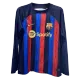 Camiseta de Manga Larga de Fútbol Personalizada 1ª Barcelona 2022/23