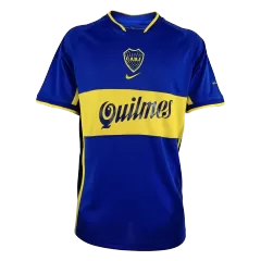Camiseta Retro 2001/02 Boca Juniors Primera Equipación Local Hombre Nike - Versión Replica - camisetasfutbol