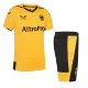 Miniconjunto Wolverhampton Wanderers 2022/23 Primera Equipación Local Niño (Camiseta + Pantalón Corto) Adidas - camisetasfutbol