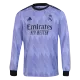 Camiseta de Manga Larga de Fútbol Personalizada 2ª Real Madrid 2022/23