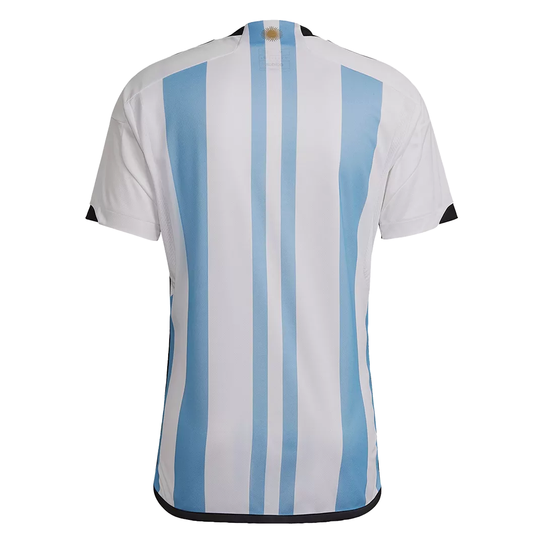 Uniformes de futbol 2022 Argentina - Local Personalizados para Hombre Edición Campeón - camisetasfutbol