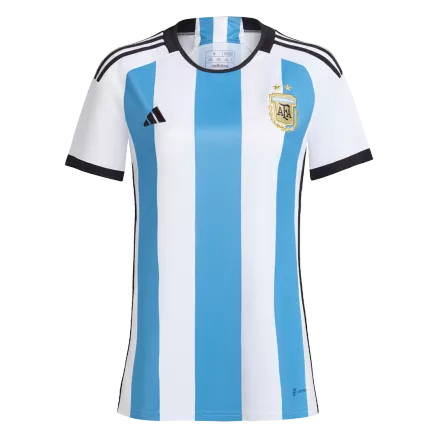 Camiseta Argentina 2022 Primera Equipación Copa del Mundo Local Mujer - Versión Hincha - camisetasfutbol
