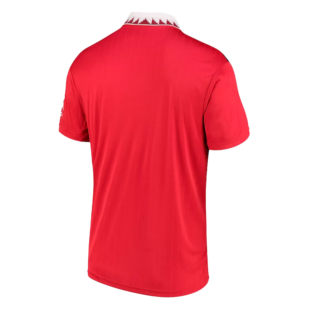 Conjunto Completo Manchester United 2022/23 Primera Equipación Local Hombre (Camiseta + Pantalón Corto + Calcetines) Adidas - camisetasfutbol