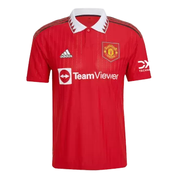 Camiseta de Futbol Local Manchester United 2022/23 para Hombre - Versión Jugador Personalizada - camisetasfutbol