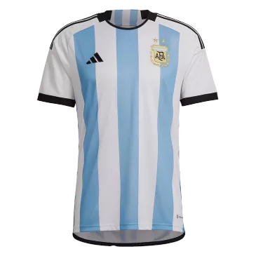 Camiseta de Futbol Local Argentina 2022 Copa del Mundo para Hombre - Version Replica Personalizada - camisetasfutbol
