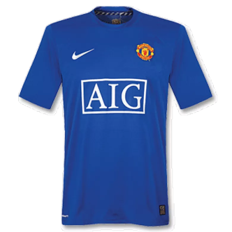 Camiseta Retro 2008/09 Manchester United Tercera Equipación Hombre - Versión Hincha - camisetasfutbol