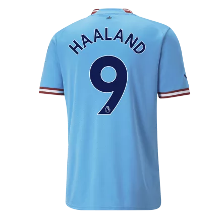 Camiseta Futbol Local de Hombre Manchester City 2022/23 con Número de HAALAND #9 - camisetasfutbol