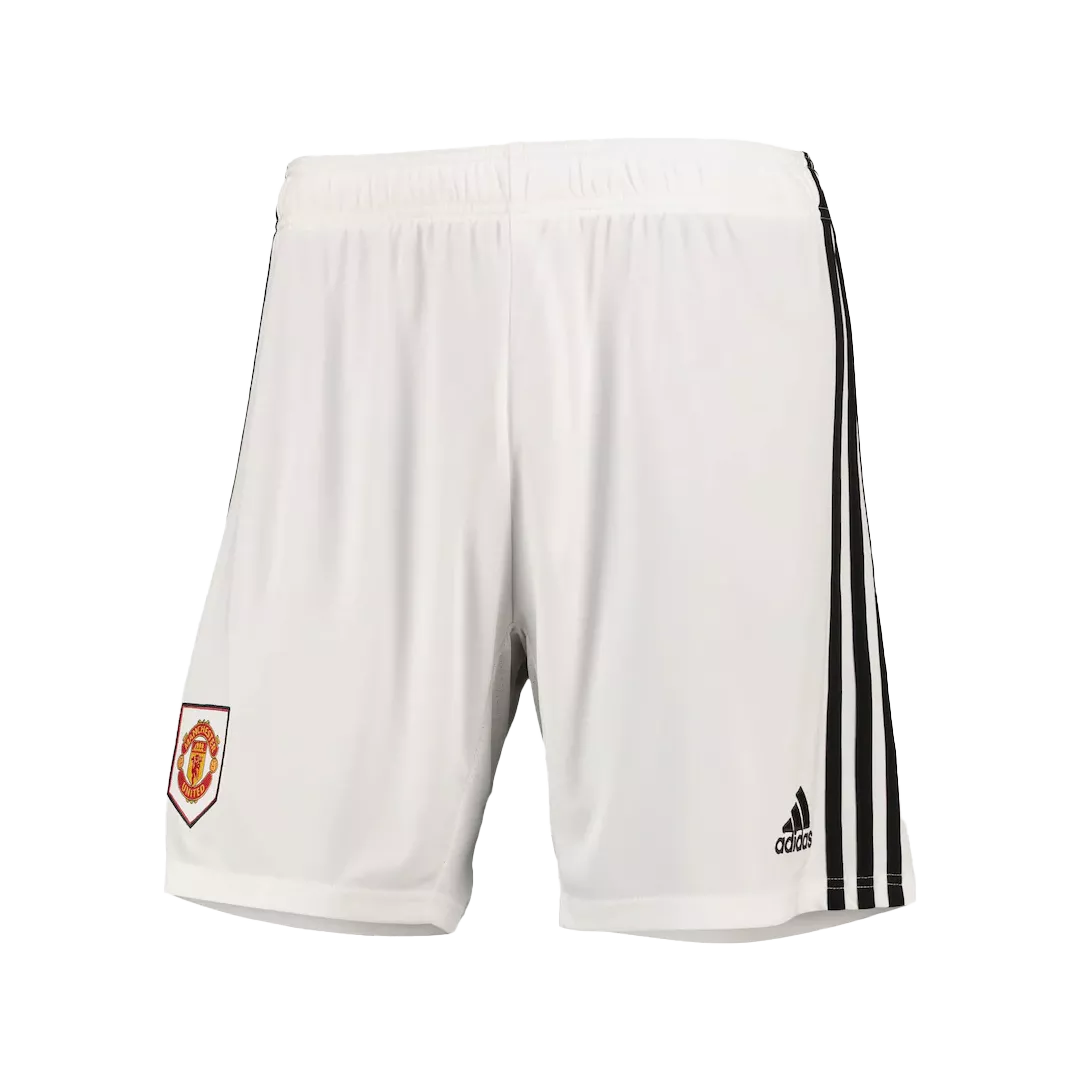 Conjunto Completo Manchester United 2022/23 Primera Equipación Local Hombre (Camiseta + Pantalón Corto + Calcetines) Adidas - camisetasfutbol