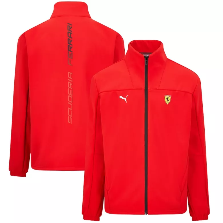 Chaqueta de Men's Scuderia Ferrari Puma Softshell Red Jacket 2022 - camisetasfutbol