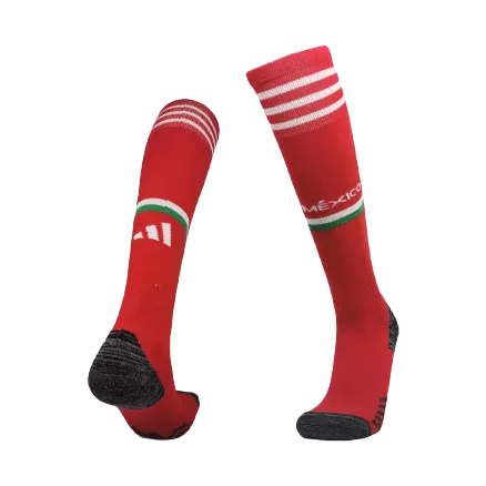 Calcetines de fútbol de Local Mexico 2022 - Unisex Color Rojo - camisetasfutbol