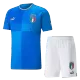 Conjunto Italia 2022 Primera Equipación Local Hombre (Camiseta + Pantalón Corto) - camisetasfutbol