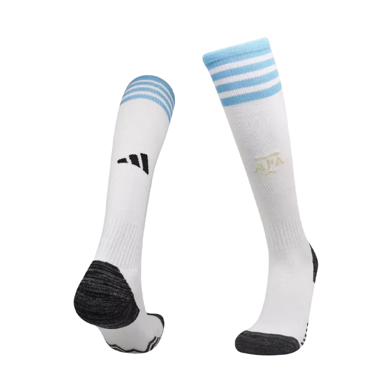 Calcetines de fútbol de Local Argentina 2022 - Unisex Color Blanco - camisetasfutbol