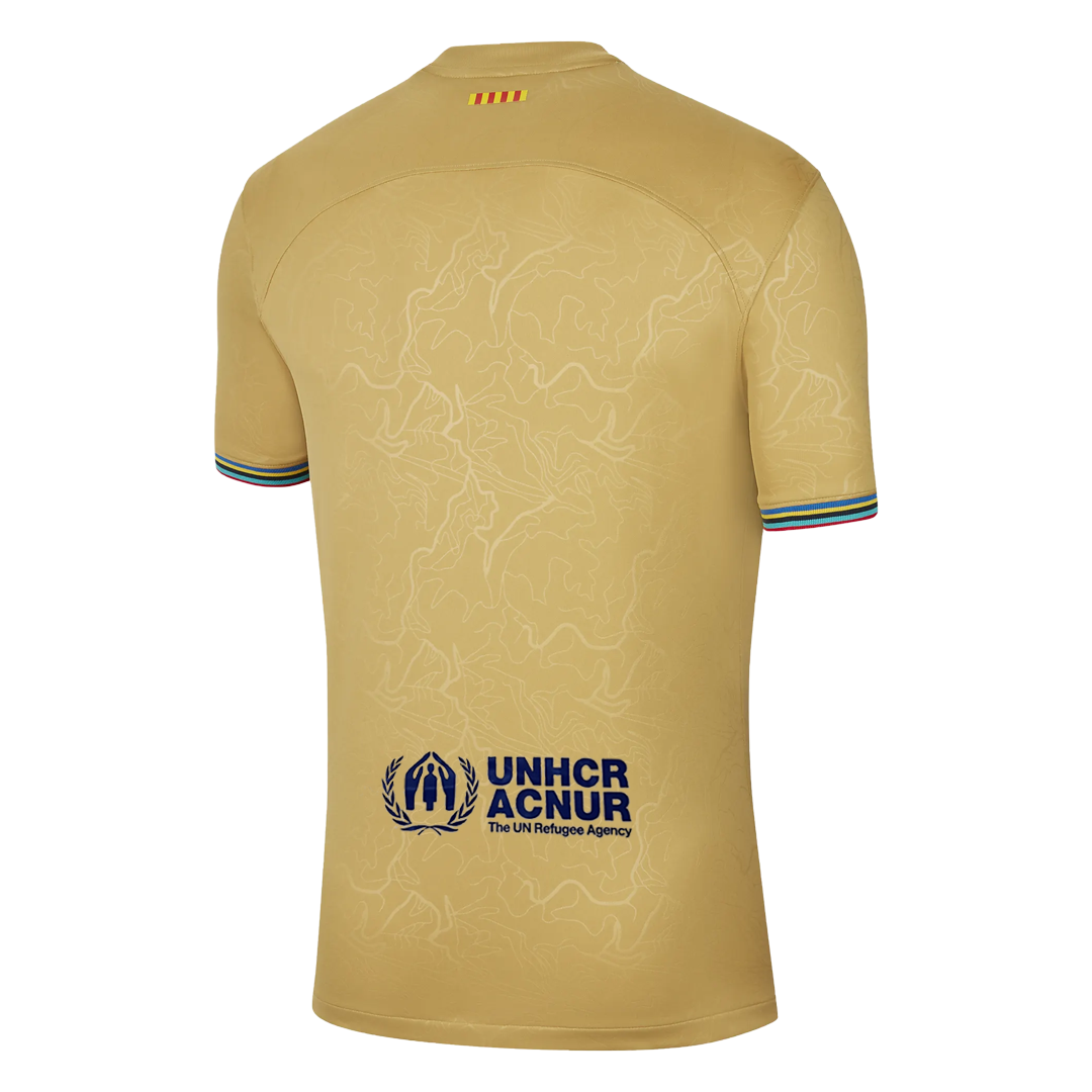 Camiseta de Fútbol Personalizada 2ª Barcelona 2022/23