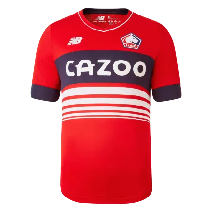 Camiseta Lille OSC 2022/23 Primera Equipación Local Hombre NewBalance - Versión Replica - camisetasfutbol