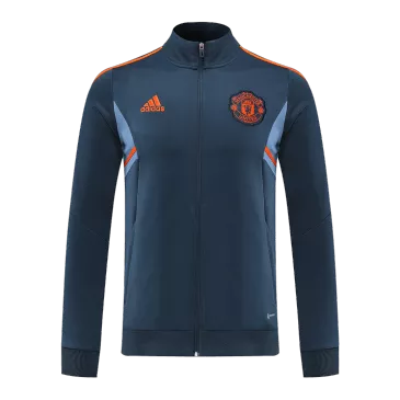 Chaqueta de entrenamiento Adidas Manchester United 2022/23 - Color Blue&Gray Unisex - camisetasfutbol