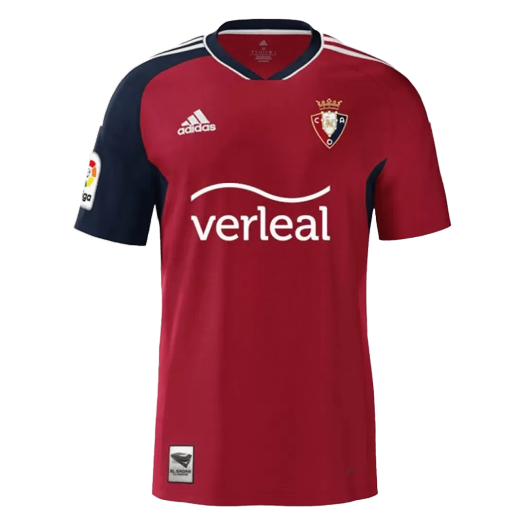 Camiseta de Futbol Local CA Osasuna 2022/23 para Hombre - Version Replica Personalizada - camisetasfutbol